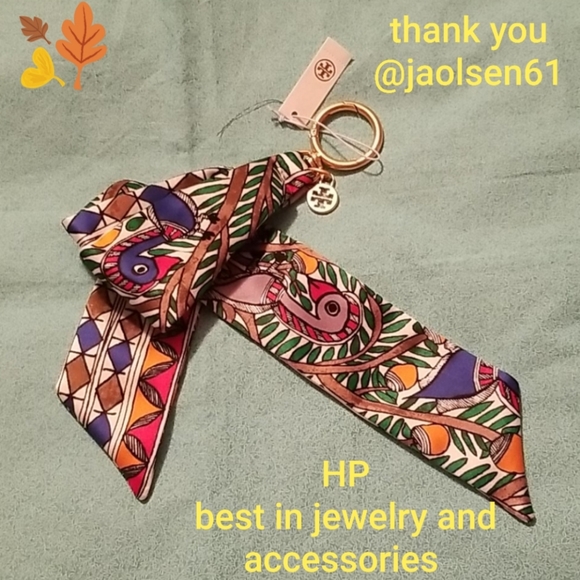 Tory Burch Accessories - 🎄🎁🤶Tori burch tucan bird keyfob purse bling NWT